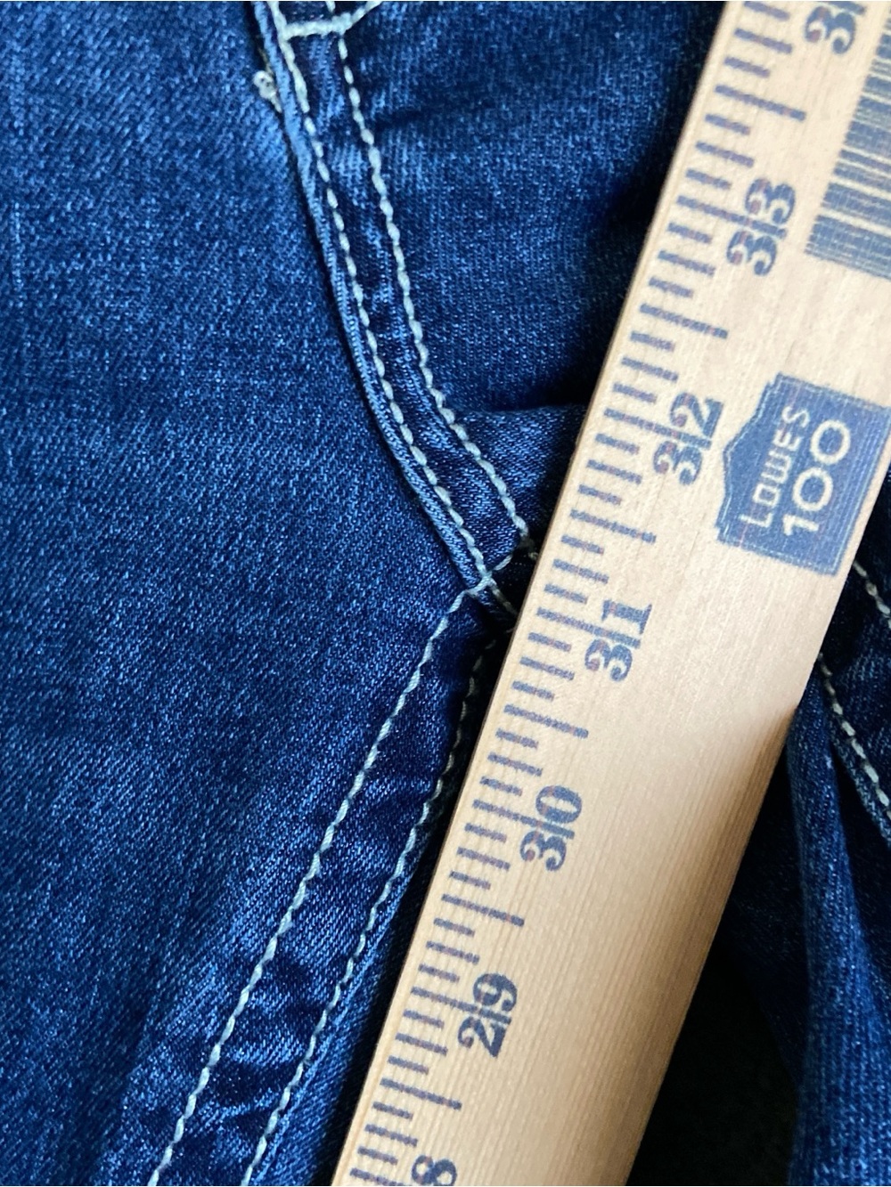 Copper Flash | Women’s Low-Rise Bootcut Flare Jeans Embellished | Size 10 Curvy - Picture 8 of 8